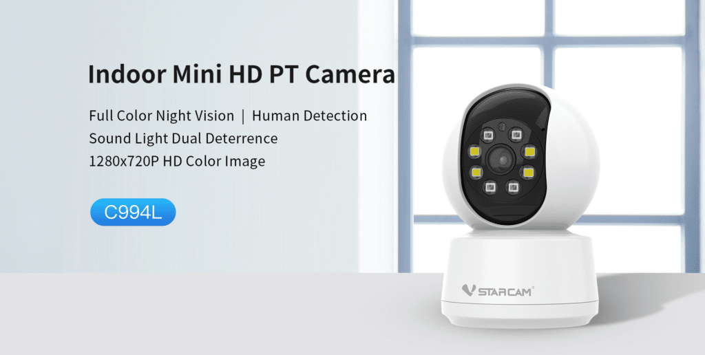 Indoor Mini HD PT Camera C994L